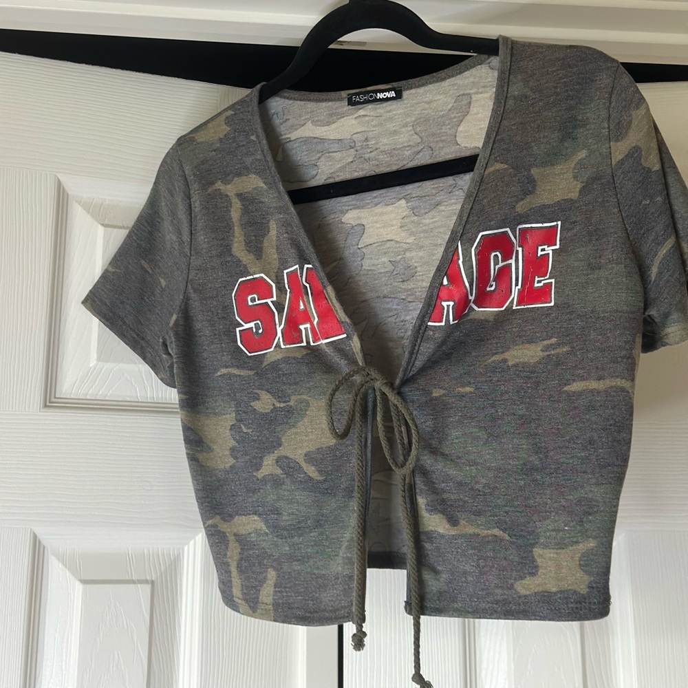 Savage Toe Crop Tee